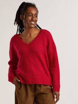 Toad & Co Women’s Toddy V Neck Sweater Cozy Layer