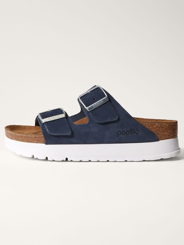 Birkenstock Arizona Flex Platform Sandals Nubuck