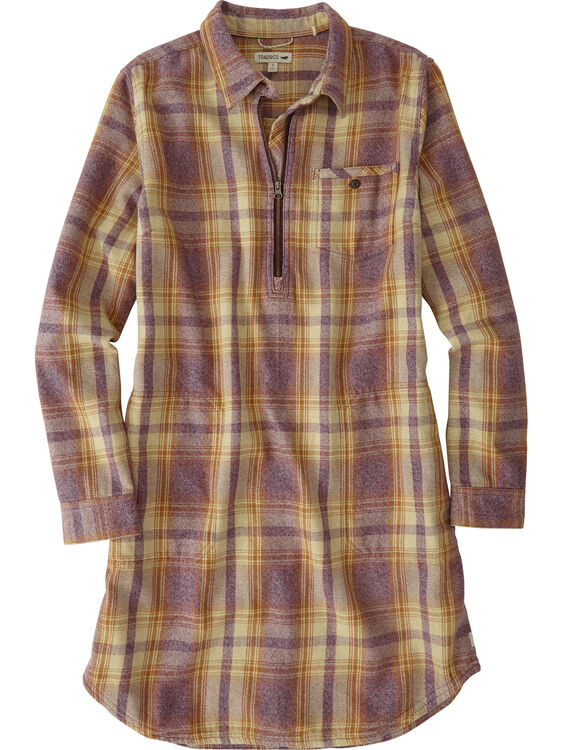Plaiditude Heavyweight Flannel Shirtdress, , original