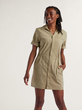 Wren Utility Short Sleeve Shirt Dress