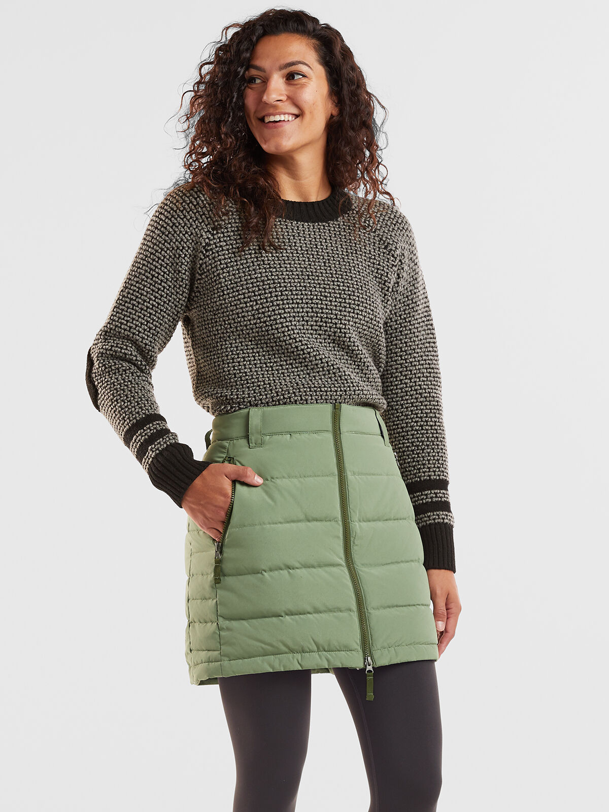 Down Mini Skirt Bun Warmer Title Nine