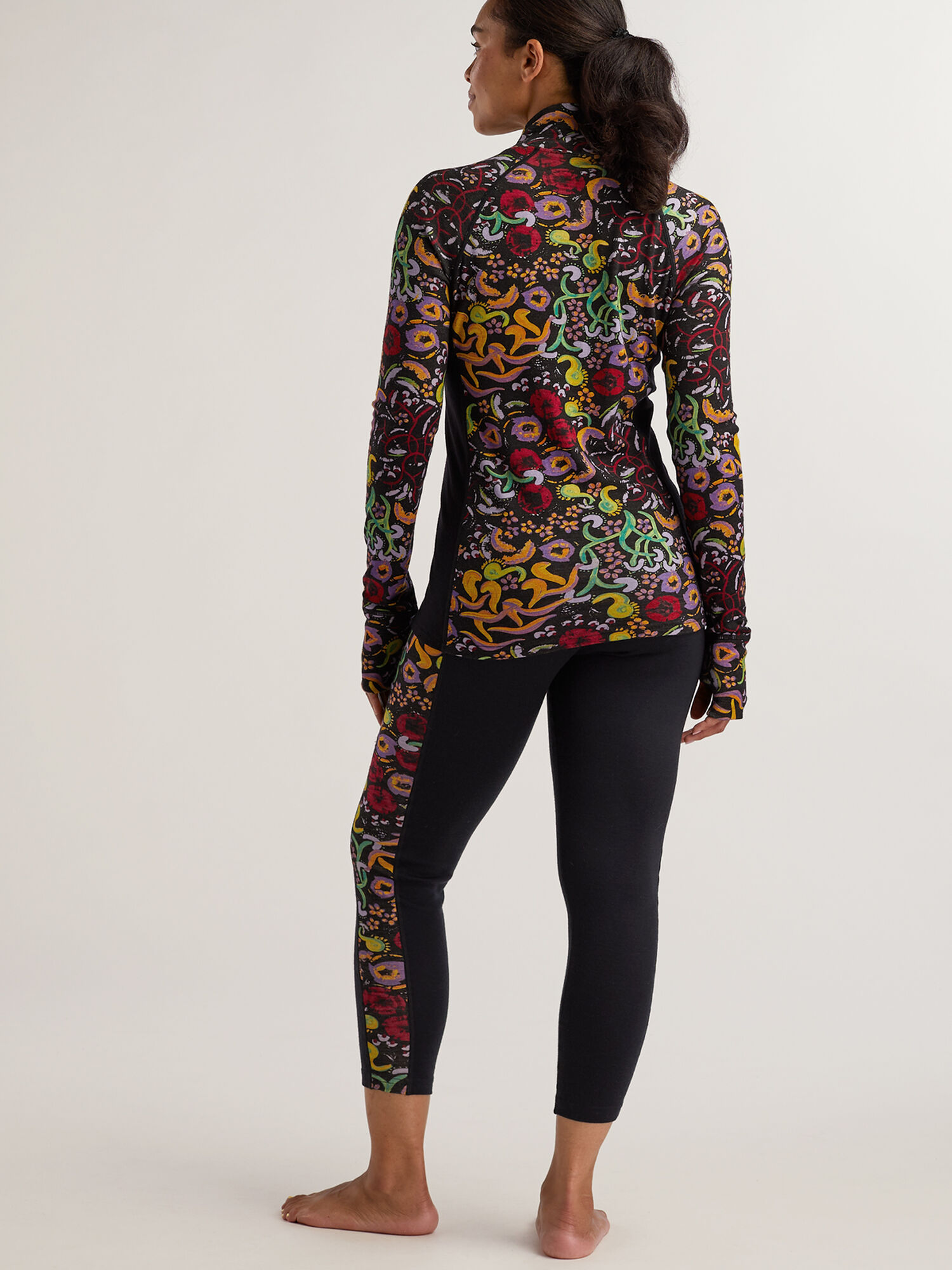 Bassett 1/4 Zip Long Sleeve Top, , original