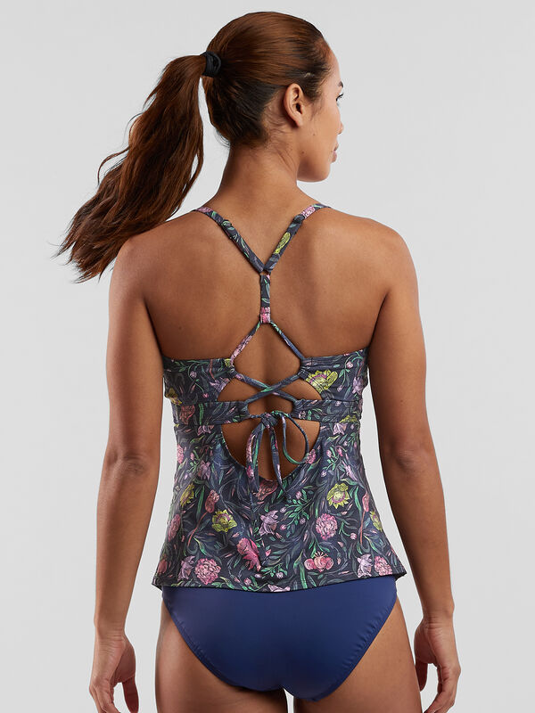 Tidal Rave Underwire Tankini Top - Montmartre, , original