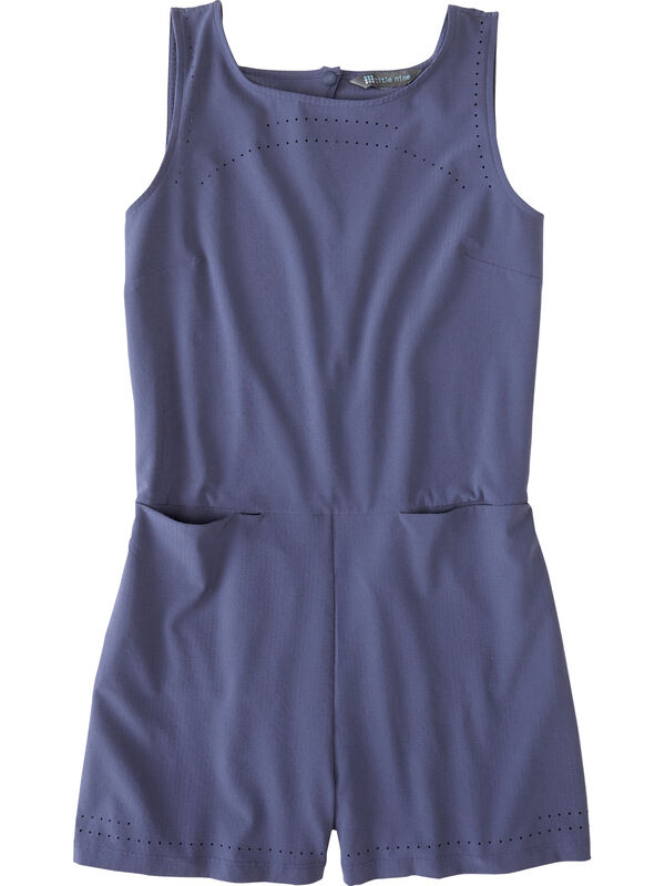 Cirrus Lasercut Romper - Crinkle, , original