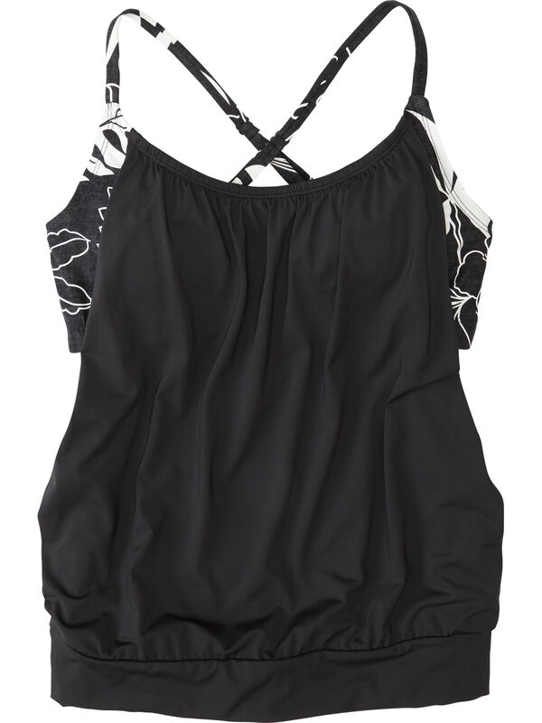 Double Up Blouson Tankini Top - Wailuku, , original
