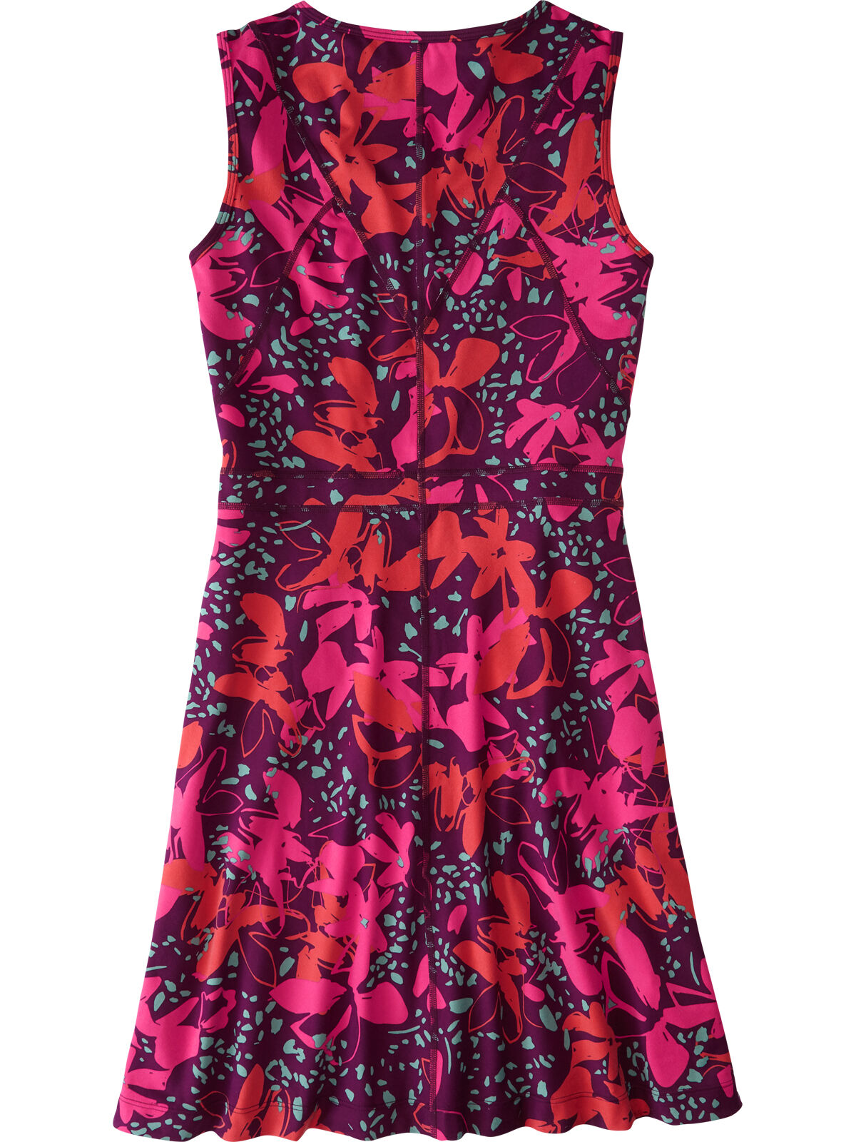 Fit and Flare Sleeveless Dress Dream Floral | Title Nine