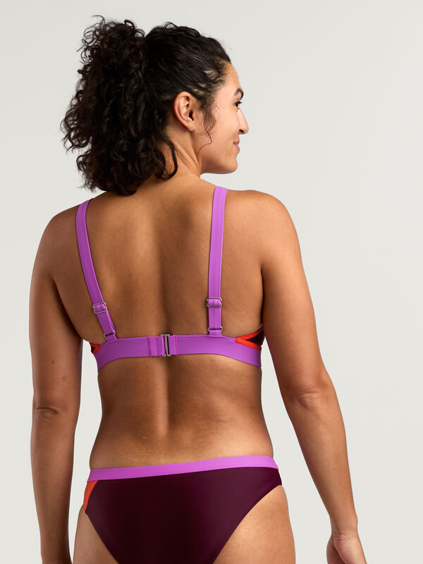 Athletic Bikini Top: Montera 2.0 - Colorblock