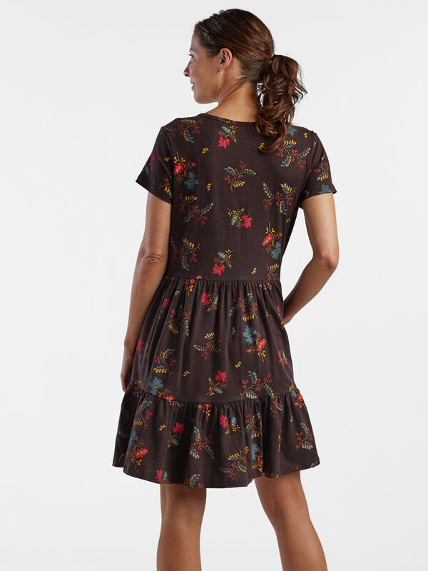 Whirlwind Tiered Short Sleeve Dress, , original