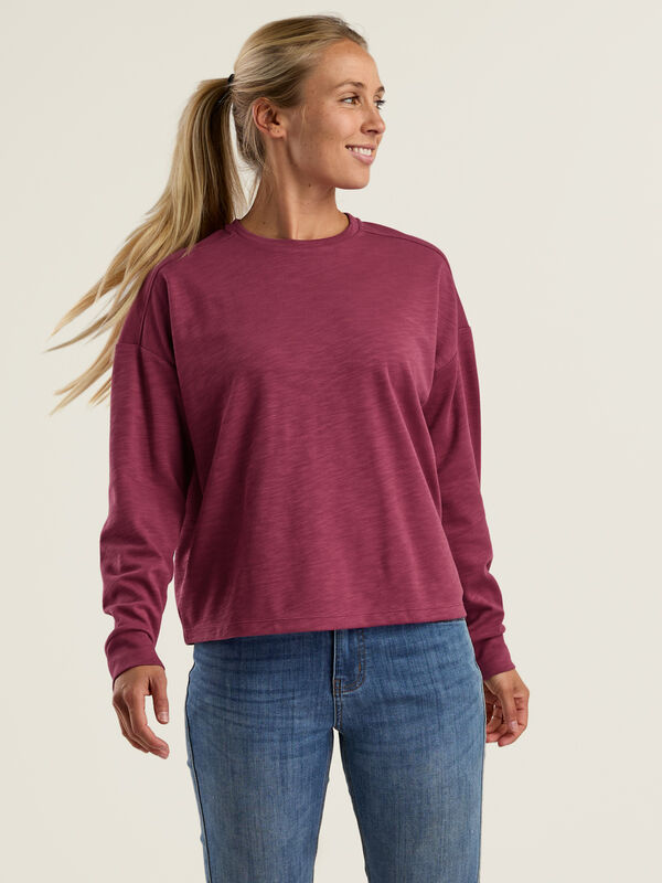 Jett Long Sleeve T-Shirt - Women's Quick-Dry Cotton Tee