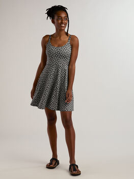 Women&rsquo;s Built-In Bra Tank Dress Toad&Co Solstice Tank