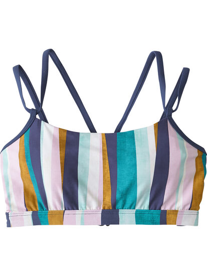 Mirage Bandeau Bikini Top - Broken Stripes: Image 1