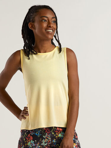 Oiselle Women's Flyout Wool Swing Workout Tank Top