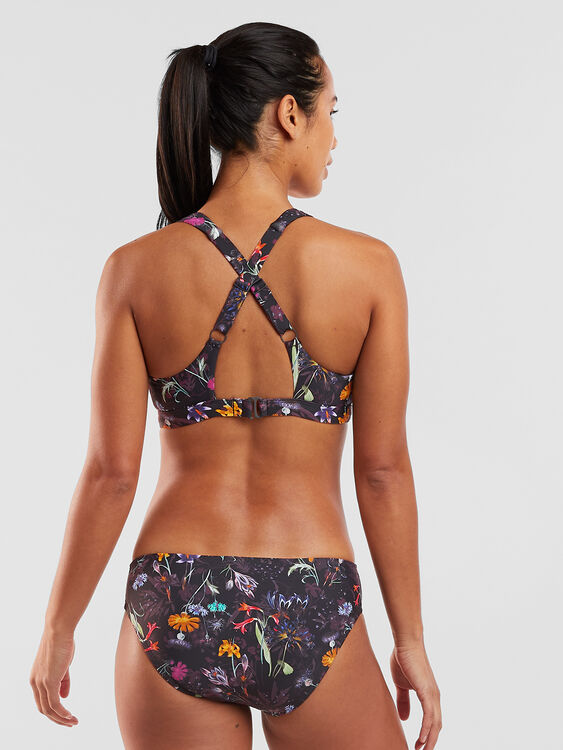 Sporty Bikini Top: Better Midnight Garden