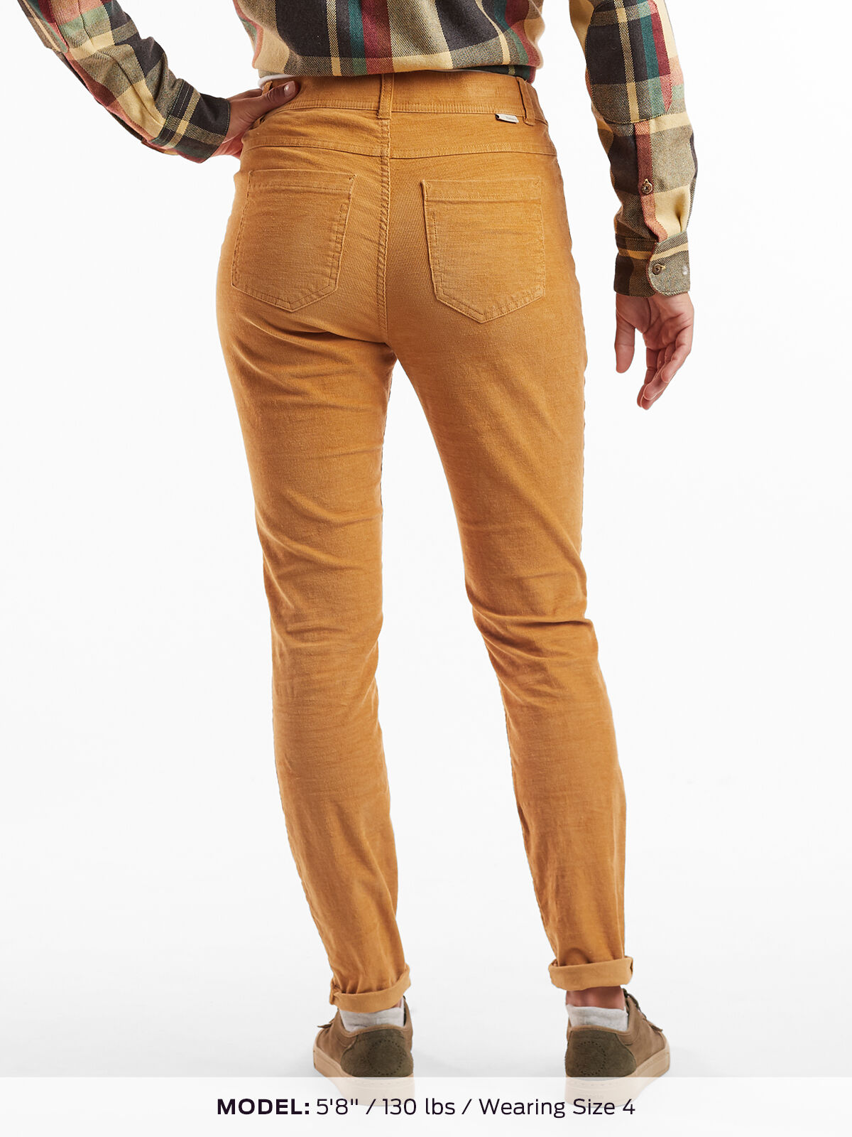 Skinny stretch corduroy pants cheap