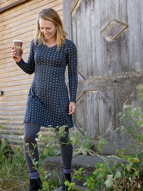 Road Tripper V-neck Dress, , model