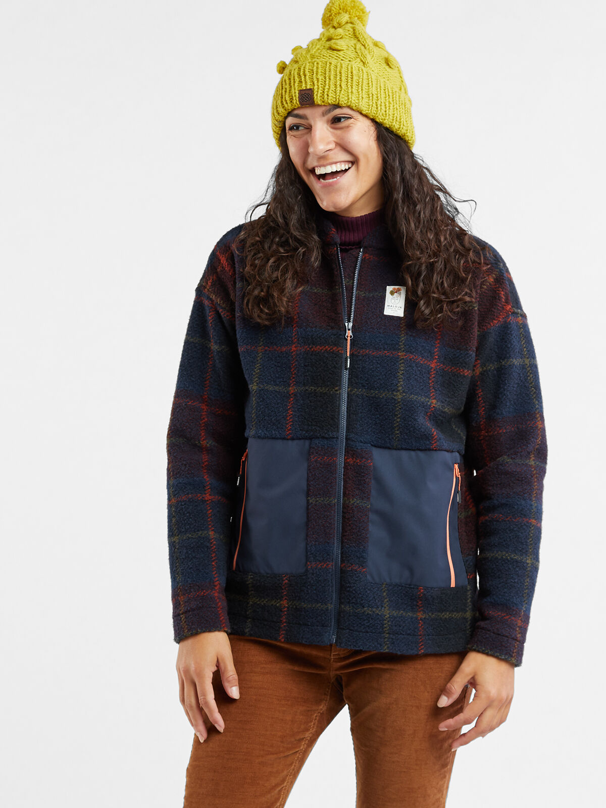 Women's Plaid Jacket: Frostig Shaket by Maloja | Title Nine