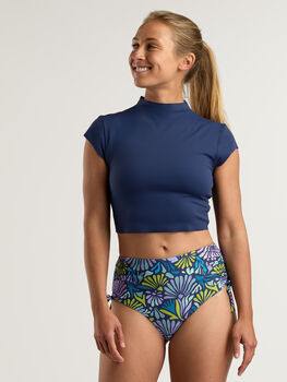 Cloudbreak Rash Guard &ndash; Cropped UPF 50 Swim Top
