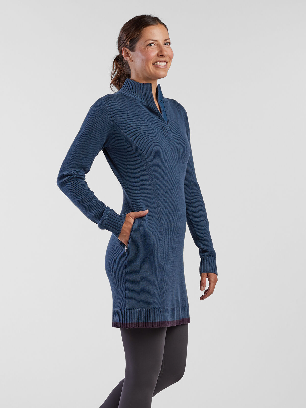 Anything Goes Sweater Dress Merino Wool Blend