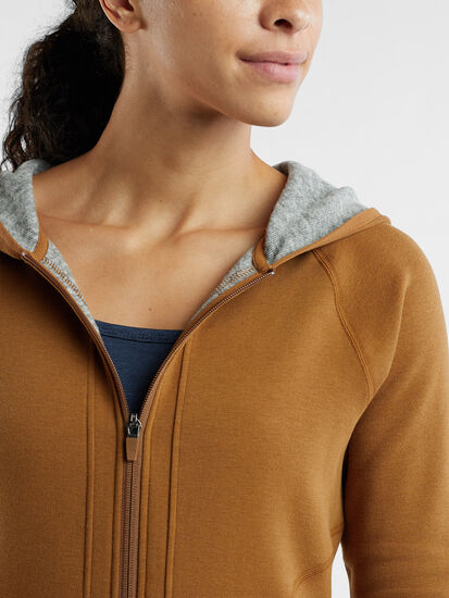 Mighty Full Zip Tunic Hoodie, , original