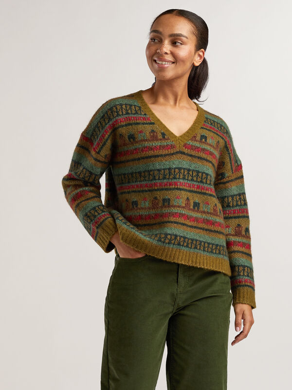 Toad & Co Women’s Toddy V Neck Sweater Cozy Layer