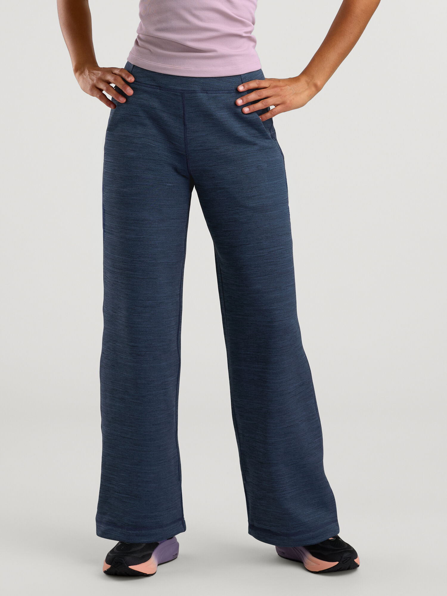 Crash Fleece Lined Wide Leg Pants - Long, , original