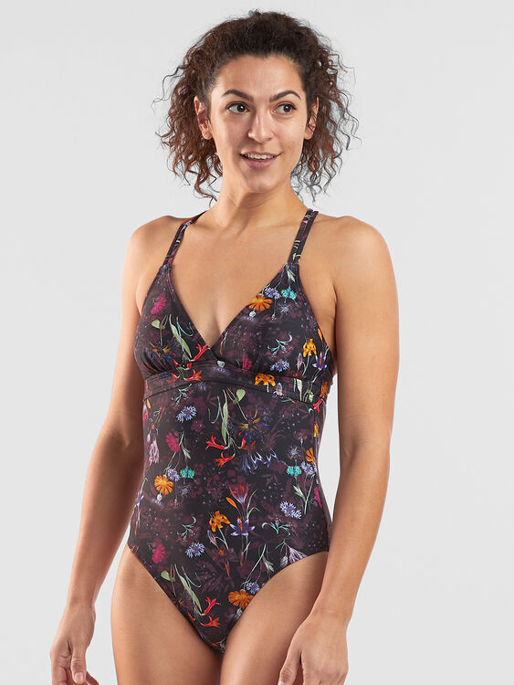 Impossible One Piece Swimsuit - Midnight Garden, , original