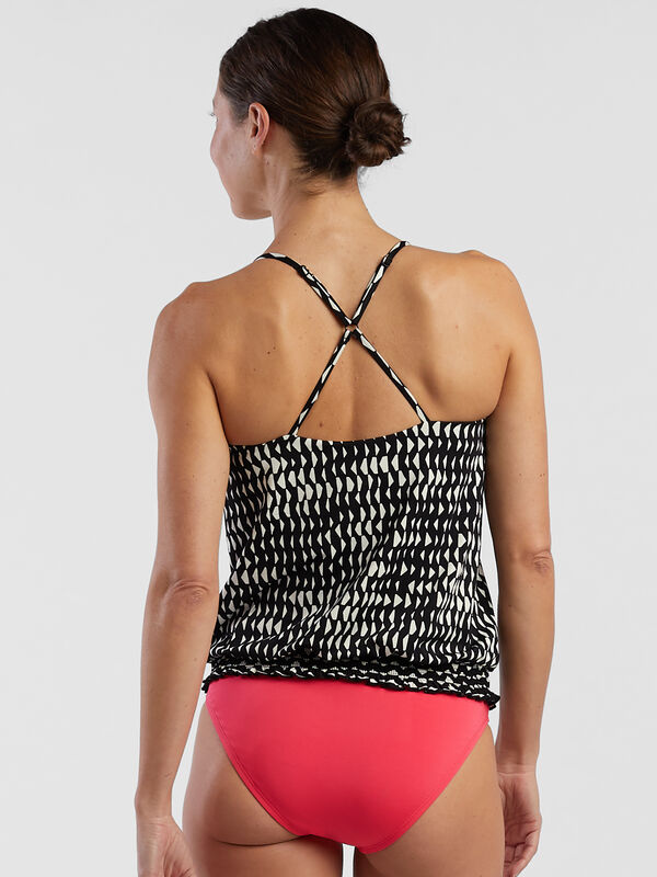 Steady Blouson Tankini Top - Triangular, , original