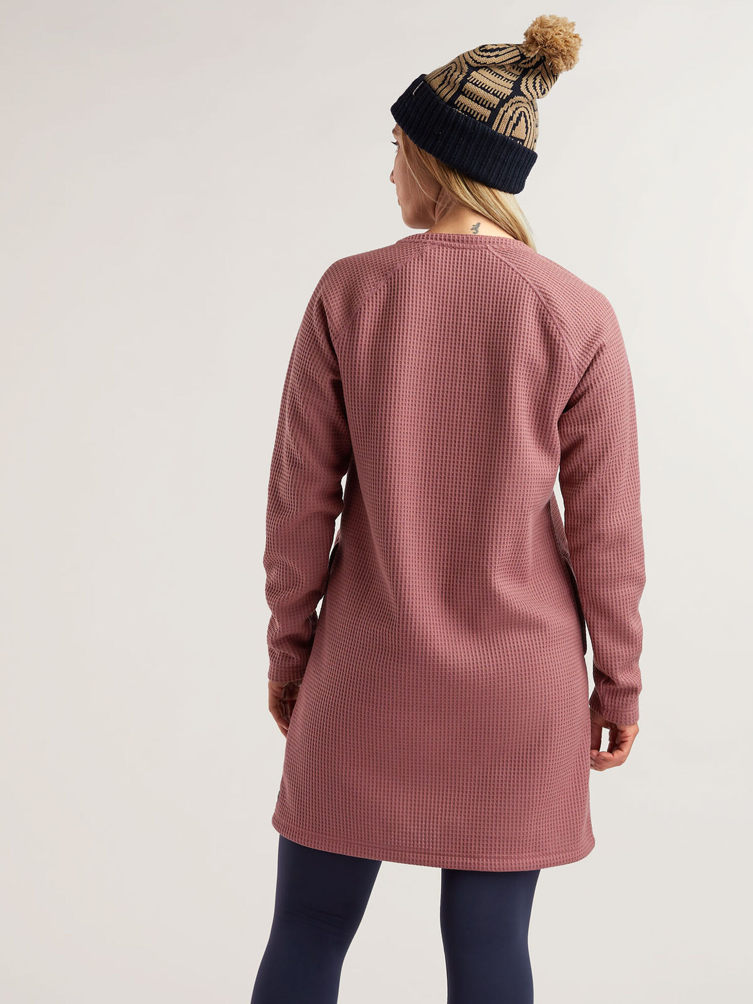 Bitterroot Waffle Henley Dress, , original