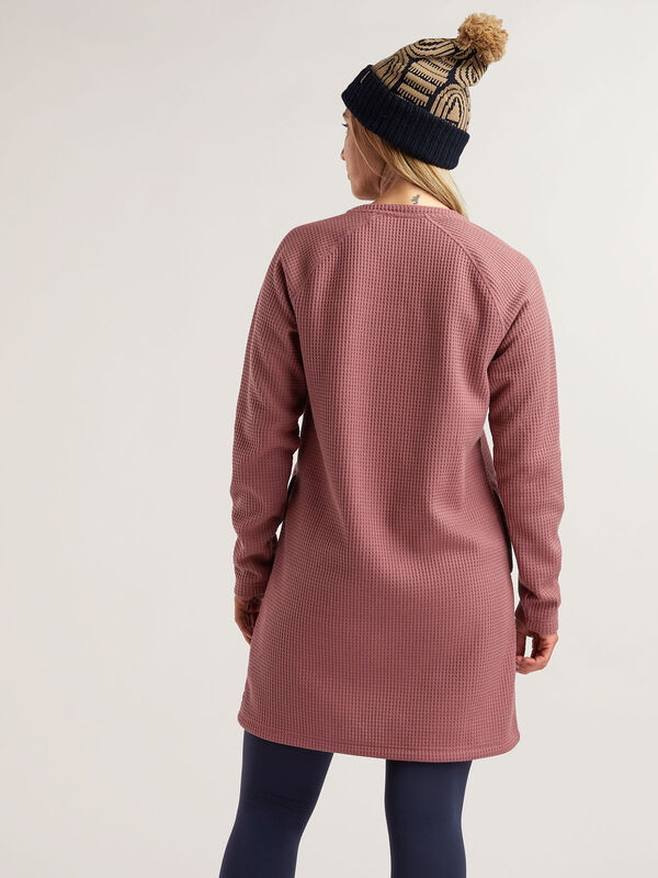 Bitterroot Waffle Henley Dress, , original