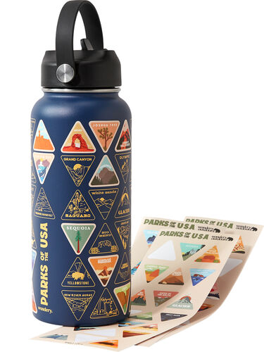 Parks of the USA Bucket List Bottle