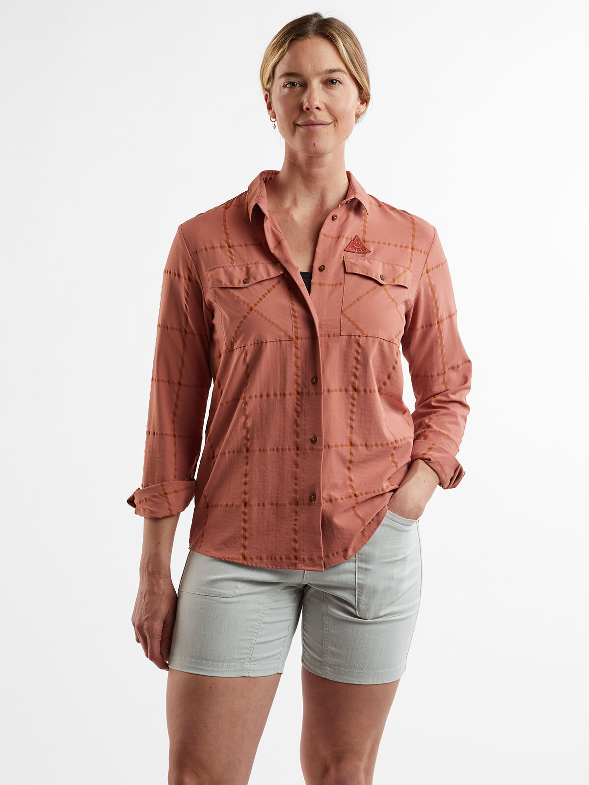 Womens Long Sleeve Shirt: Sun Valley 