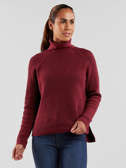 Women's Turtleneck Sweater: Offsite | Title Nine