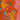 Crusher Tiered Midi Skirt, Persimmon Tulip Print, swatch