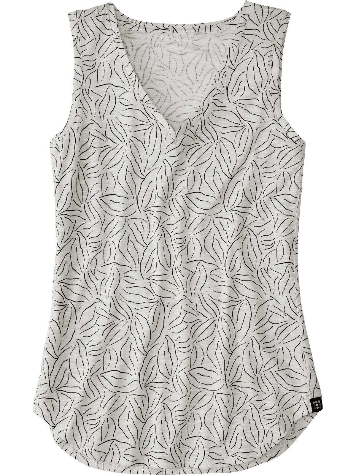 ナウンレス NOUNLESS NOUNLESS BOTANICAL DYE TANK TOP （COFFEE） V Neck Tank Top Womens Henerala Coffee Bean | Title Nine