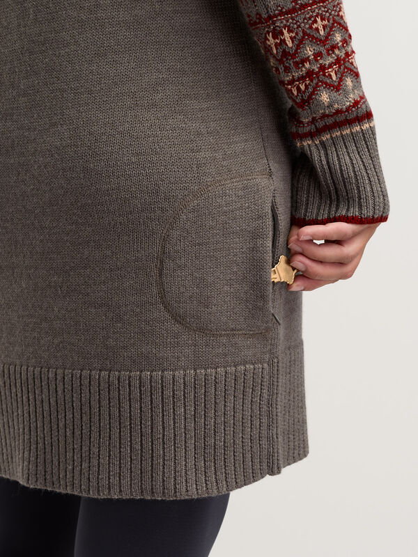 Tropo 1/4 Zip Sweater Dress, , original