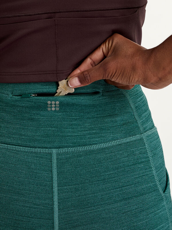 Crash Fleece Lined Flare Pants - Petite, , original