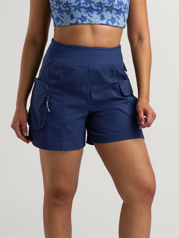 Women&rsquo;s High Rise Cargo Hiking Shorts Cordillera
