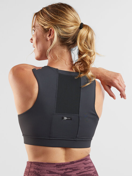 Flyout Zip Bra, Oiselle Crop Top