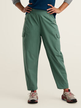 Women's High Rise Barrel Leg Hiking Pants