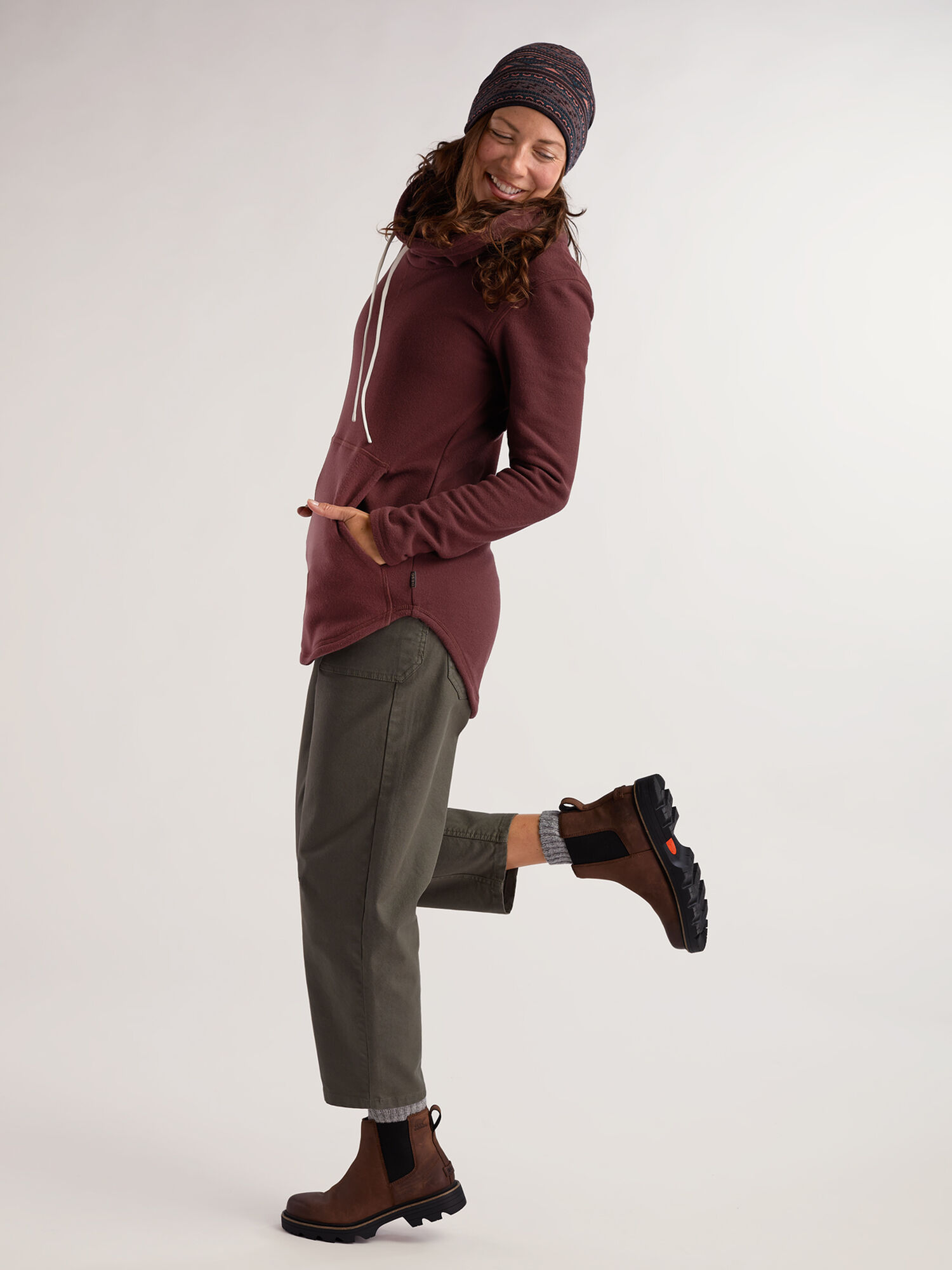 Small Batch Fleece Pullover Tunic, , original