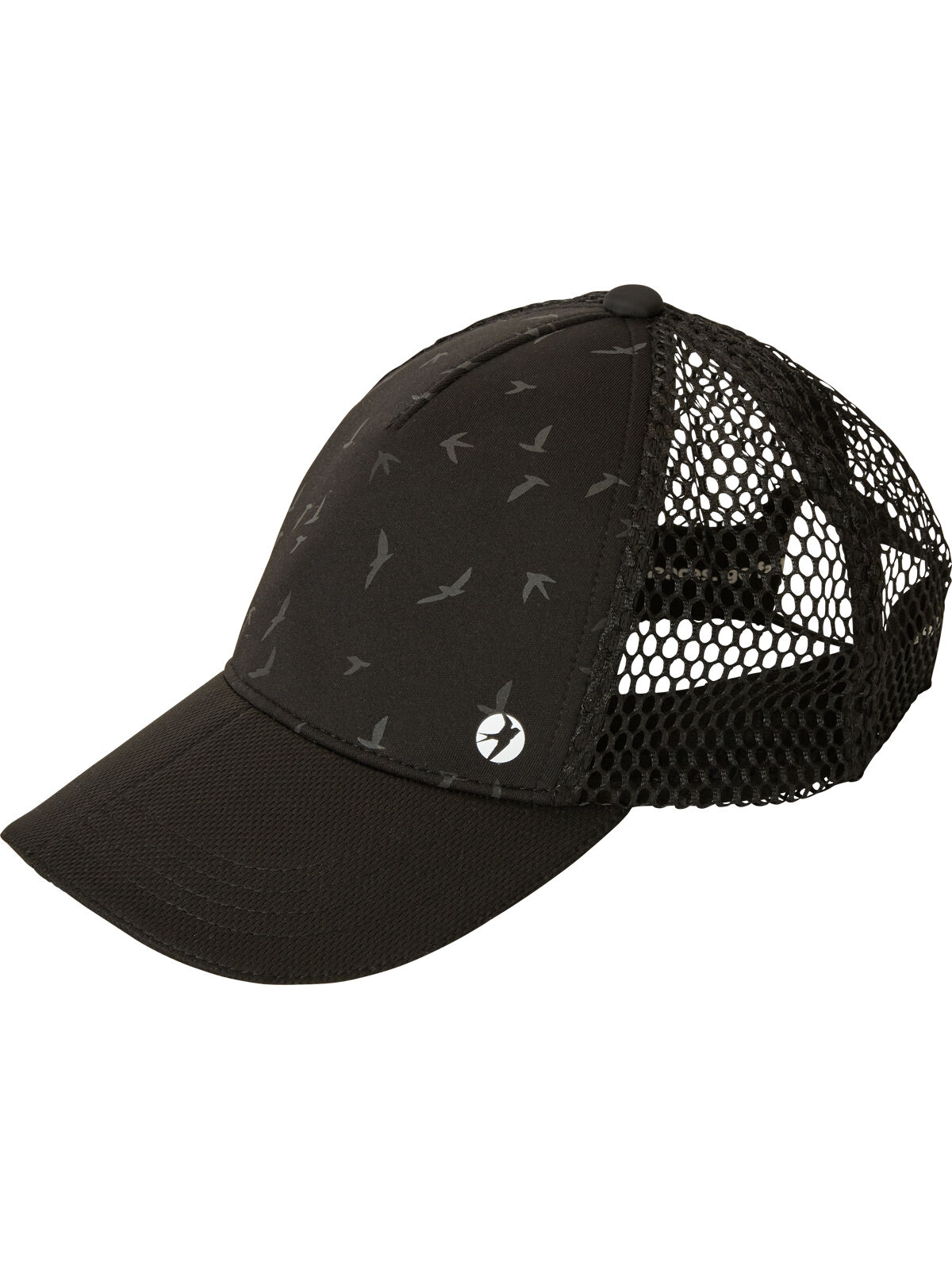 Oiselle Running Trucker Hat with Reflective Title Nine