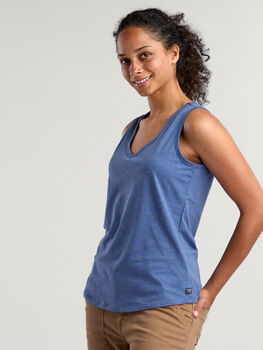 Samba V Neck Tank Top | Toad & Co Women's Travel Tank Top