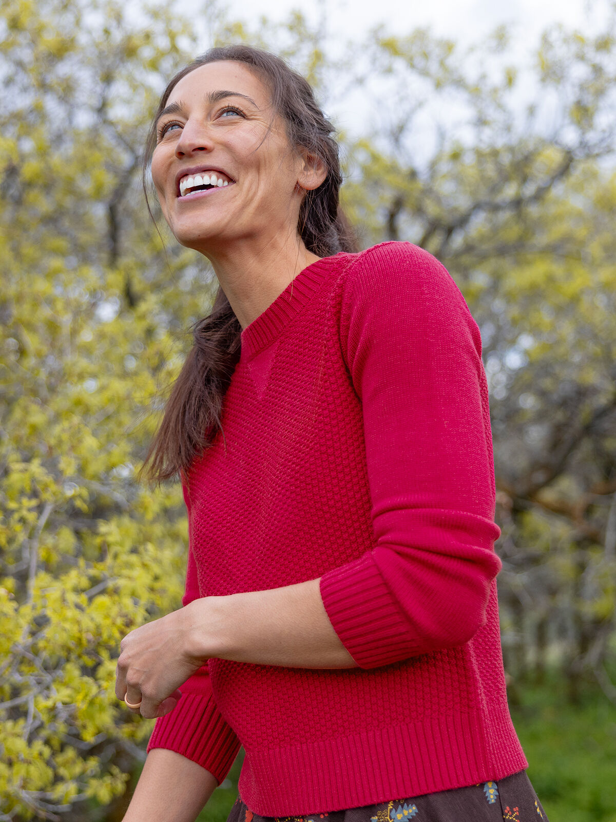 ブリーフィング　MERINO WOOL LOGO CREWNECK KNIT NavySweaterFlatlayFall2023-