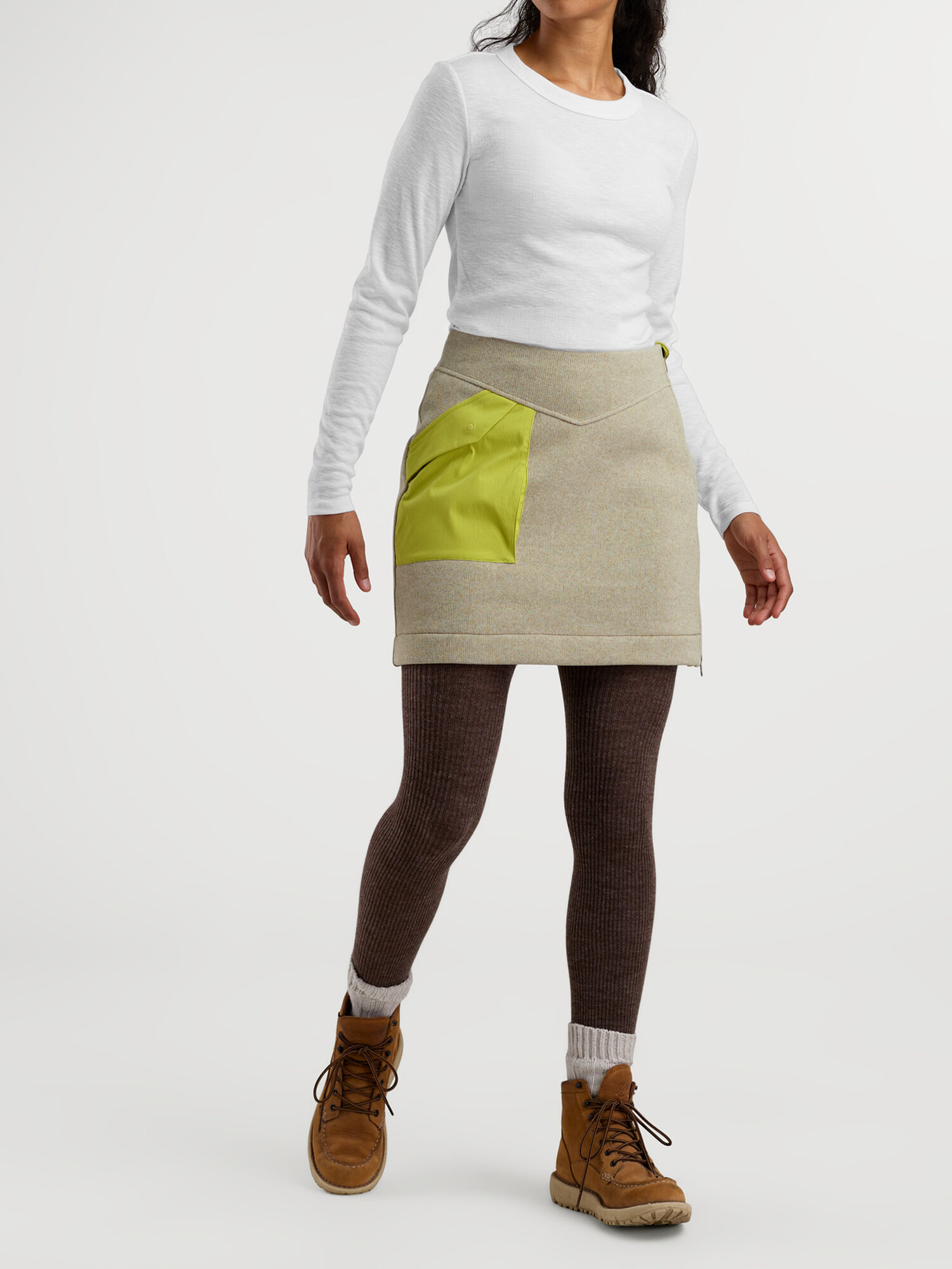Loop Fleece Skirt, , original