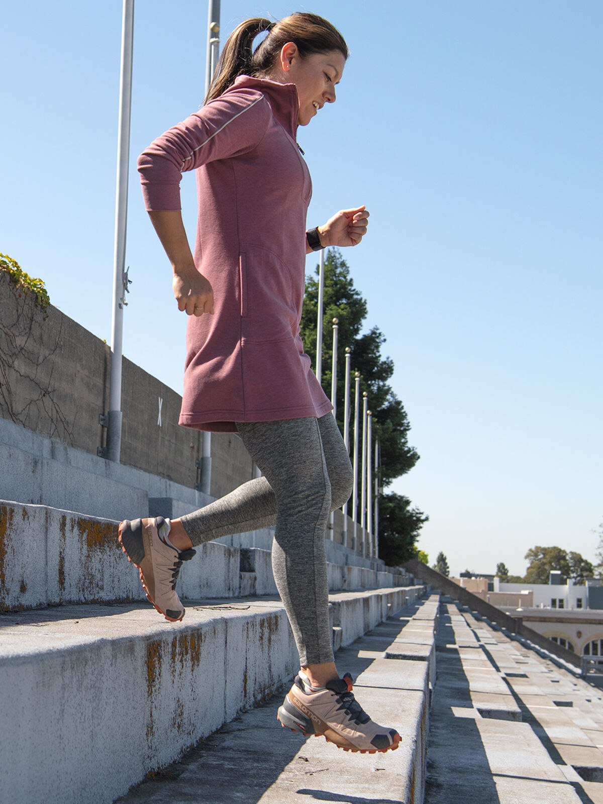 Sweatshirt Dress Warmup Title Nine