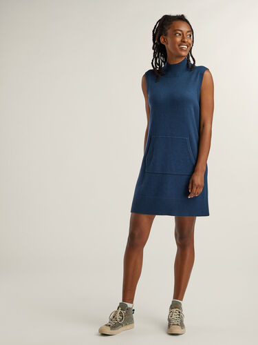 Women's Merino Wool Blend Sweater Dress: Jenner
