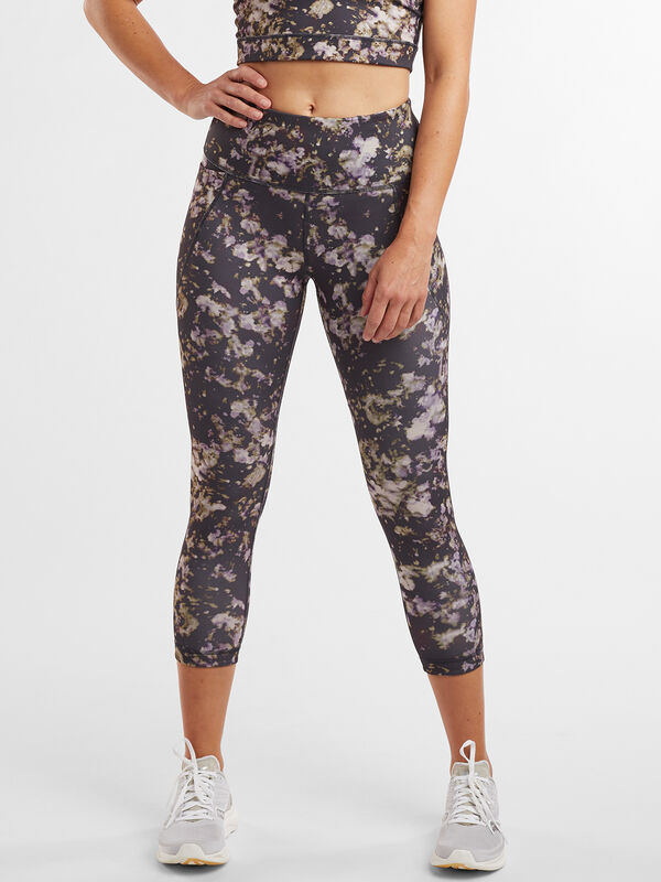 Mad Dash Reversible Crop Tights - Napili/Poipu, , original