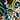 Tropic Island Romper, Black Print, swatch