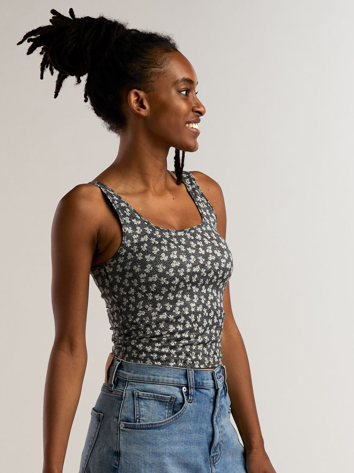 Women's Built-In Bra Performance Tank Solstice | Title Nine