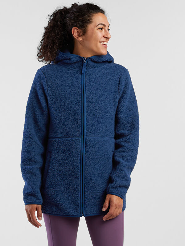 Women's Sherpa Fleece Jacket: Acadia